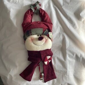 ☃️ Rustic Door Knob Hanging  Snowman - Charming Winter Decor! ☃️